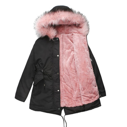 MARINA™ | Warmer Parka mit Samtbesatz