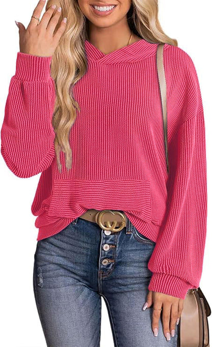 FORTUNA™ – Gemütlicher, weicher, lässiger Hoodie mit langen Ärmeln