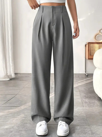 BELISIMA™ – Elegante Plissierte Weite Bügelfalte Hose