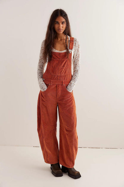 PANIZ™ - Vintage Latzhosen Weitbeiniger Verstellbarer Overall