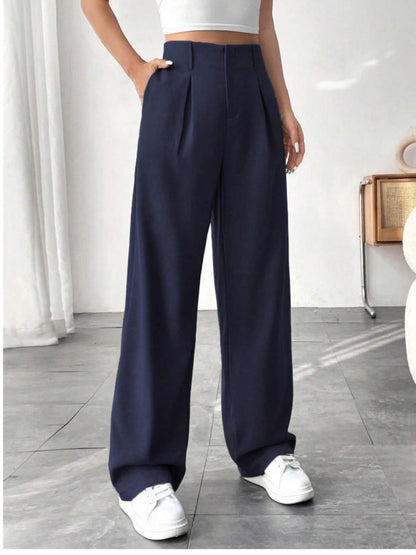 BELISIMA™ – Elegante Plissierte Weite Bügelfalte Hose
