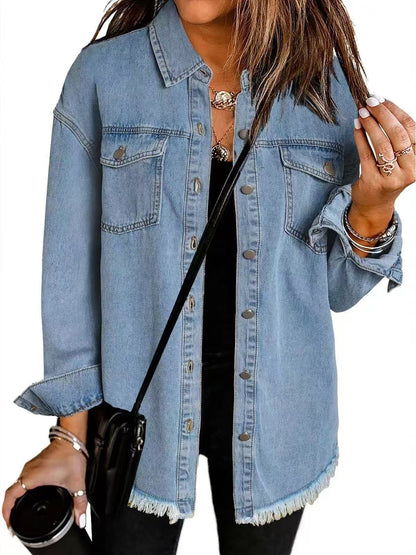 ROXANE™ - Klassische Alltags-Jeansjacke