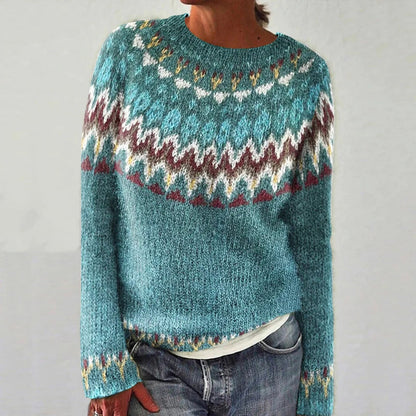FINLEY™ | Boho Wave Strickpullover
