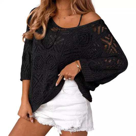 ELISIAT™ – Lässiger leichter Schulter-Sommerpullover