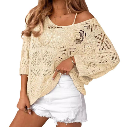 ELISIAT™ – Lässiger leichter Schulter-Sommerpullover