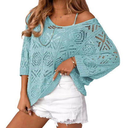 ELISIAT™ – Lässiger leichter Schulter-Sommerpullover