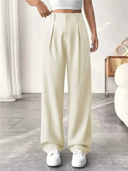 BELISIMA™ – Elegante Plissierte Weite Bügelfalte Hose