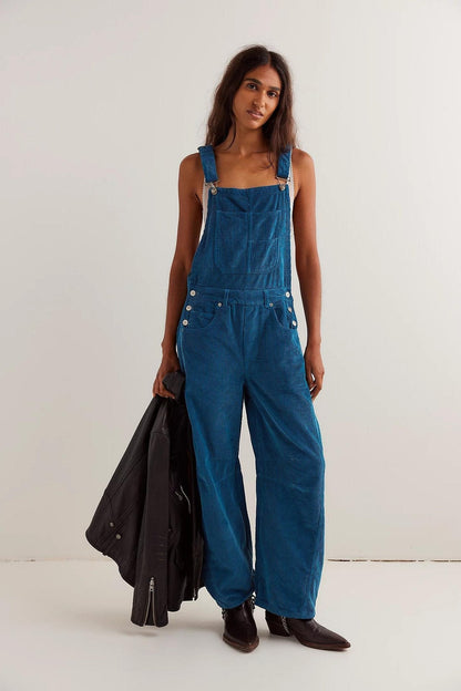 PANIZ™ - Vintage Latzhosen Weitbeiniger Verstellbarer Overall