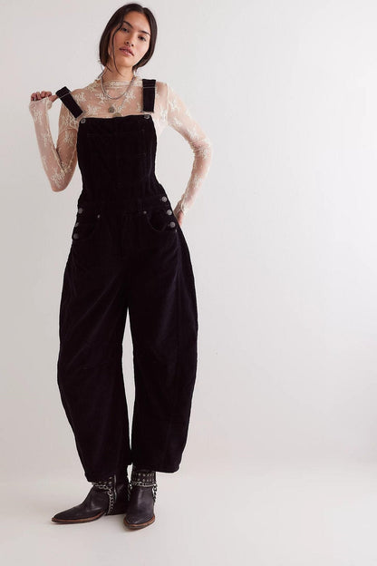 PANIZ™ - Vintage Latzhosen Weitbeiniger Verstellbarer Overall