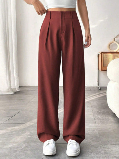 BELISIMA™ – Elegante Plissierte Weite Bügelfalte Hose