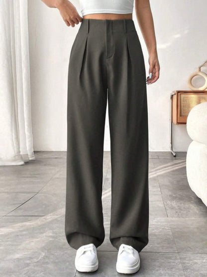BELISIMA™ – Elegante Plissierte Weite Bügelfalte Hose