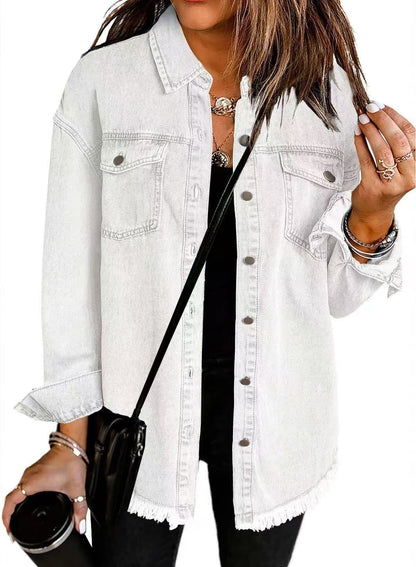 ROXANE™ - Klassische Alltags-Jeansjacke
