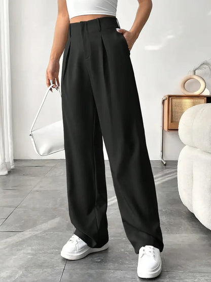 BELISIMA™ – Elegante Plissierte Weite Bügelfalte Hose