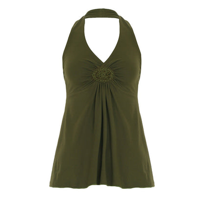 ELSATI™ – Lässiges Basic Halter-Top