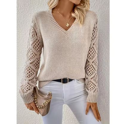 TARIN™ - Gemütlicher V-Ausschnitt Pullover