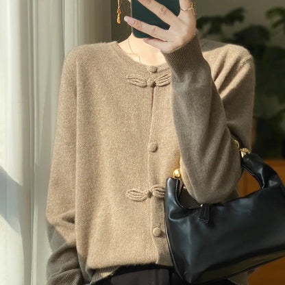 BELLA™ - Eleganter Schleifen-Cardigan