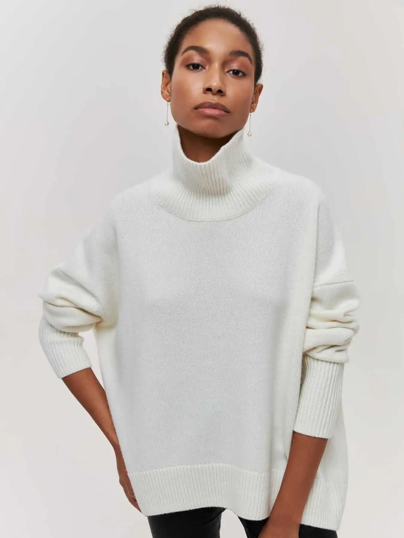 ALYSSA™ - Eleganter Rollkragenpullover