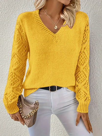 TARIN™ - Gemütlicher V-Ausschnitt Pullover