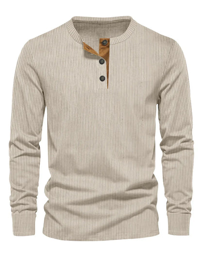 Easton™ | Klassisches Herren-Langarmshirt