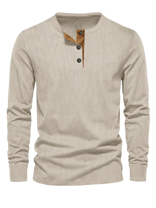 Easton™ | Klassisches Herren-Langarmshirt