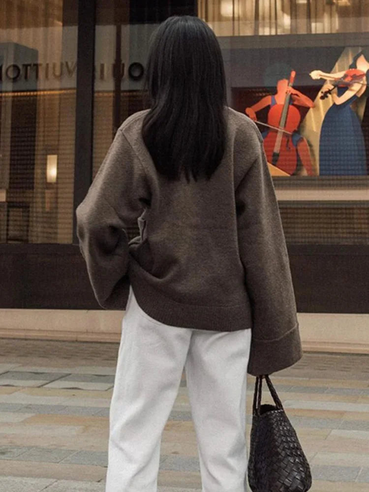 JULIETTE™ - V-Ausschnitt Strickcardigan