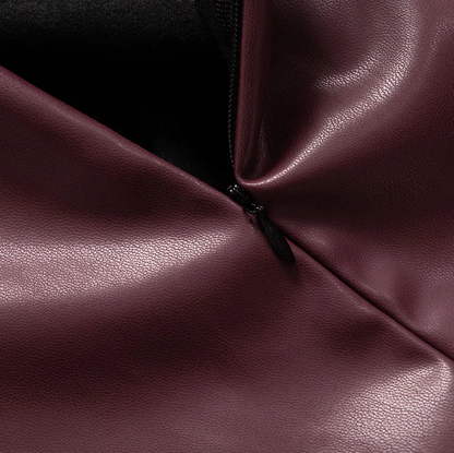 SERAN™ | Elegantes Kunstleder-Oberteil