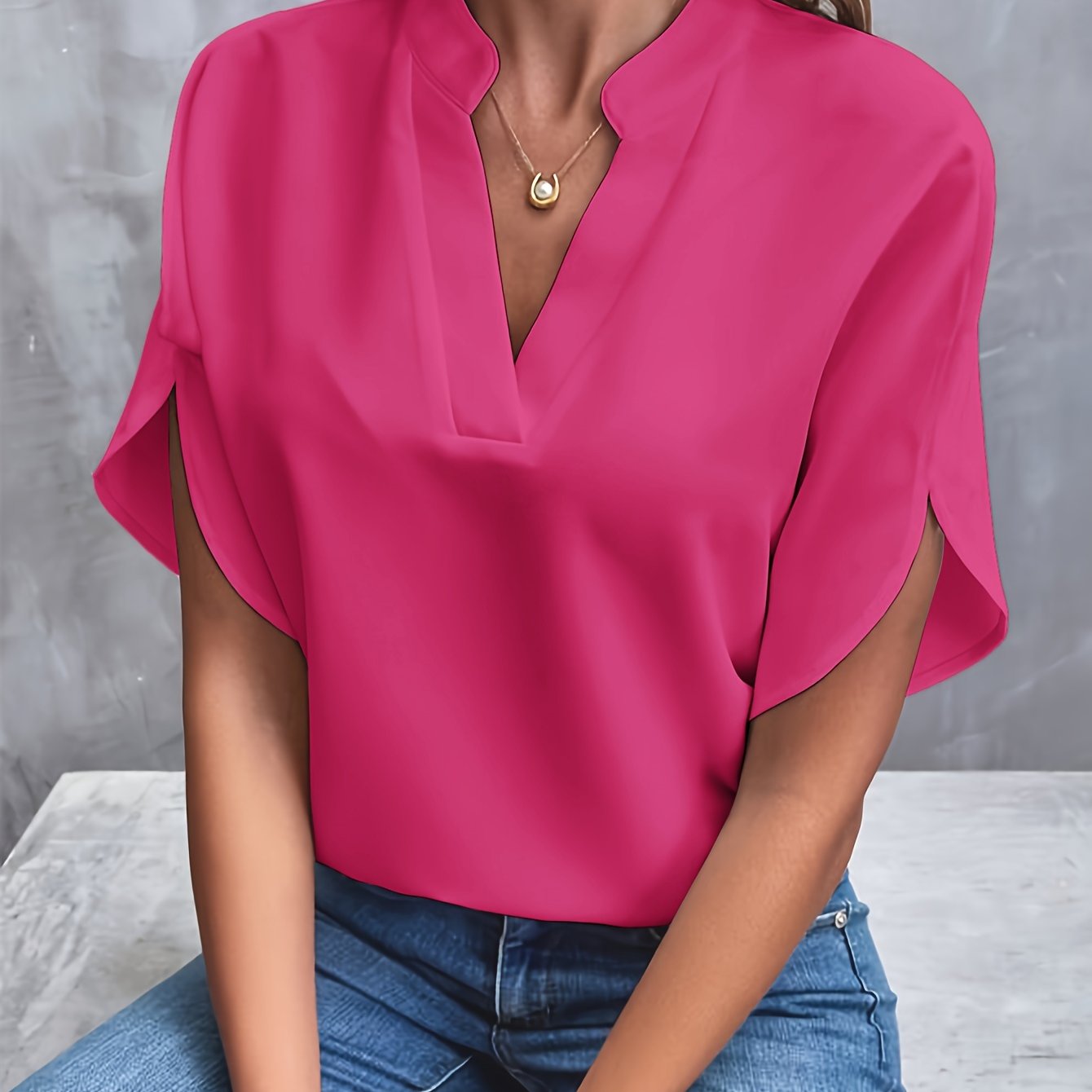 DELANEY™ - Elegante Moderne Bluse