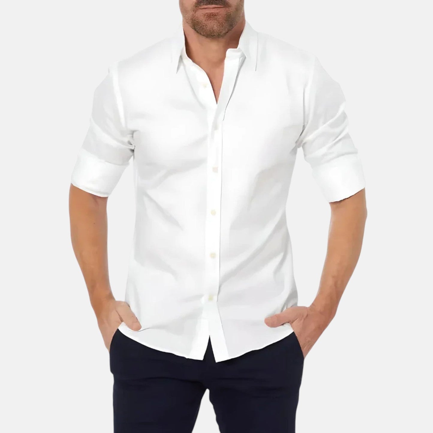 Rodolfo™ | Herrenhemd mit Reißverschluss
