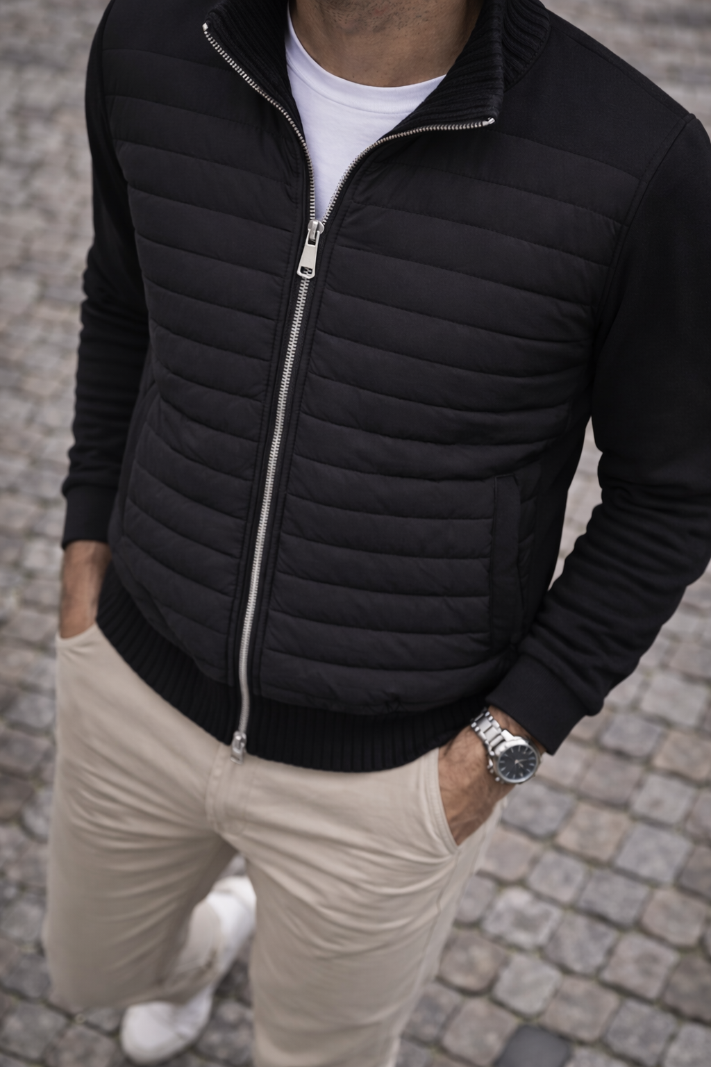 BERLIN Premium Stepp-Hybridjacke