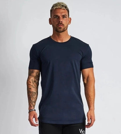 Steffen™ - Einfarbiges T-Shirt mit bequemer Passform