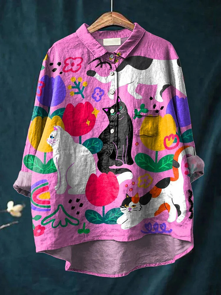 AMARI™ - Katzenkunstshirt