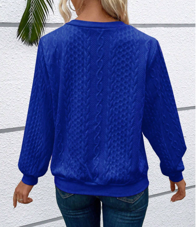 EMMA™ | Eleganter Viertel-Reißverschluss-Pullover