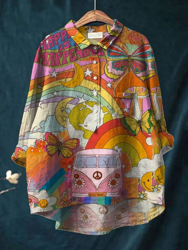 CLAUDINE™ - Serene Art Shirt