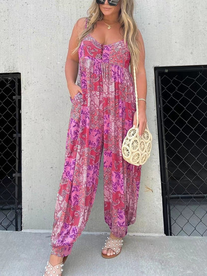 DANICA™ - Boho Ballonhosen Jumpsuit