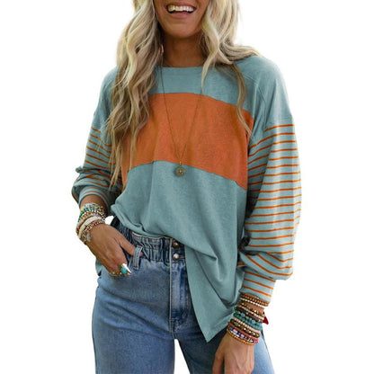PERPETUA™ - Lässiges Oversized Langarmshirt mit Rundhalsausschnitt