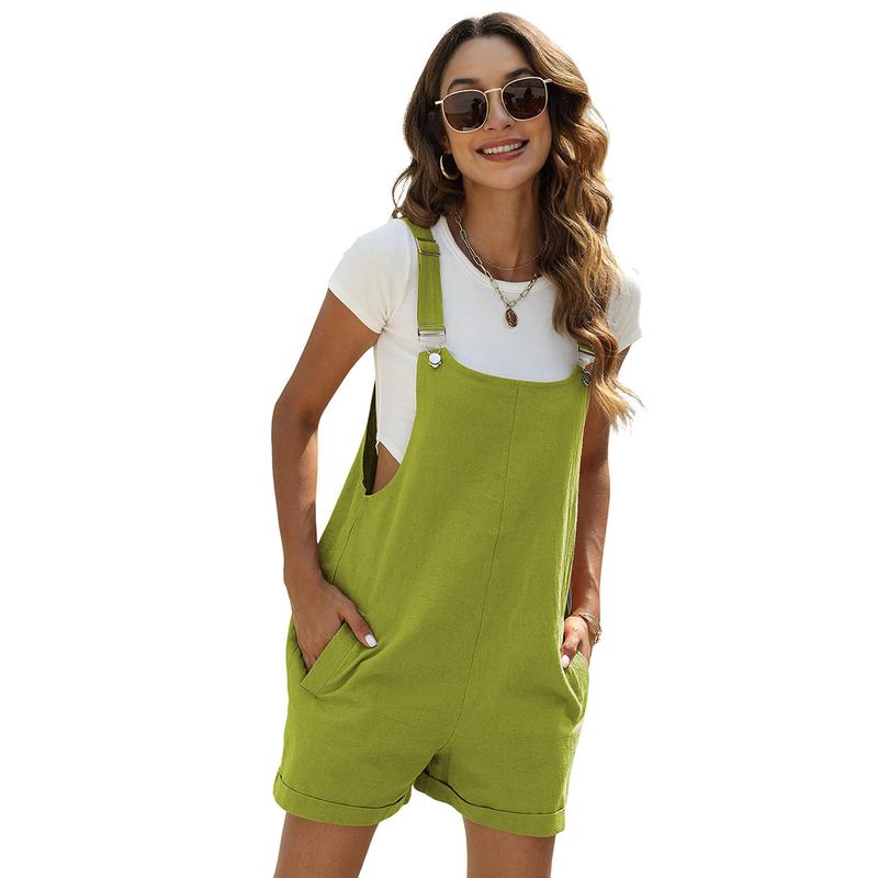 KAIA™ – Lässiger Minimalistischer Sommer Kurz-Jumpsuit