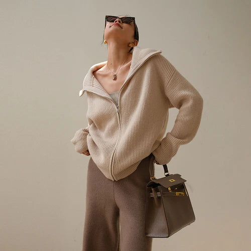 ELODIE™ - Bequemer Halbreißverschluss-Pullover