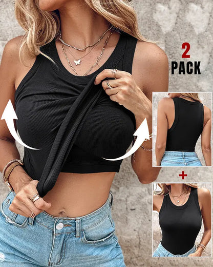 DASHA™ - Komfort Built-In Bra Tank Top (Packung mit 2)