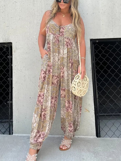 DANICA™ - Boho Ballonhosen Jumpsuit