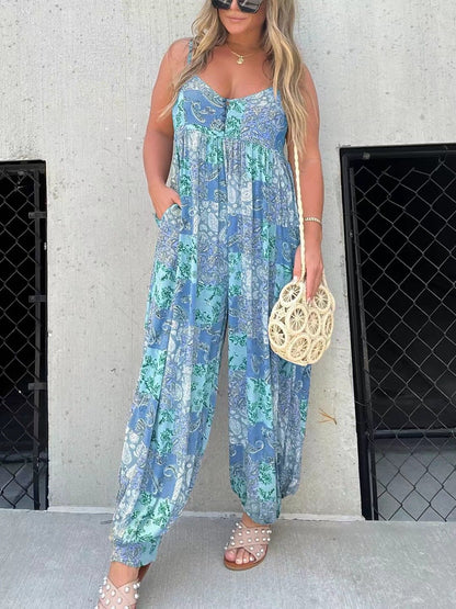 DANICA™ - Boho Ballonhosen Jumpsuit