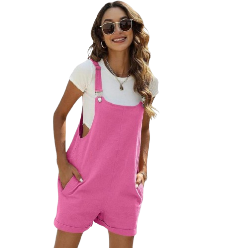 KAIA™ – Lässiger Minimalistischer Sommer Kurz-Jumpsuit