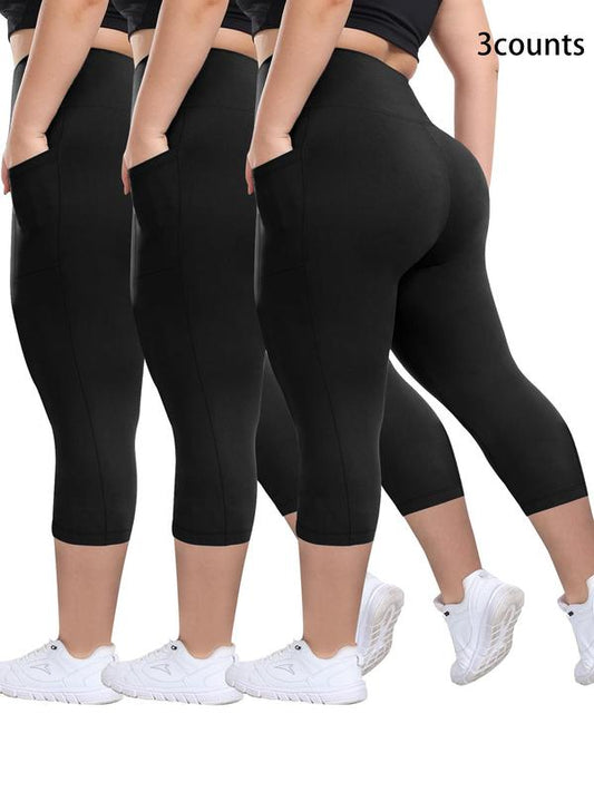 MIRA™ – Atmungsaktive 3er-Pack Capris