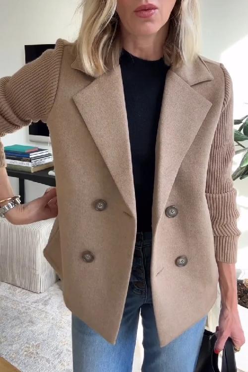 SORELLE™ - Eleganter Blazer mit Strickärmeln