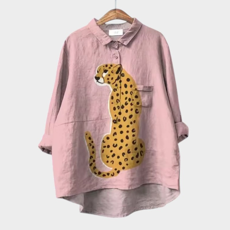 TALLIE™ – Entspannte bedruckte Bluse