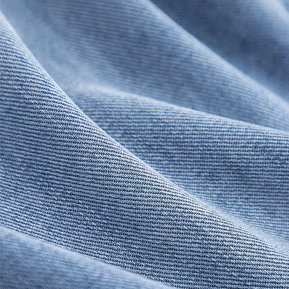 ELORA™ - Zweifarbiger Denim-Trench