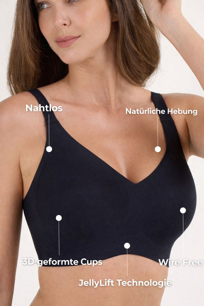 Nahtloser Push-up Jelly-BH für den Alltag